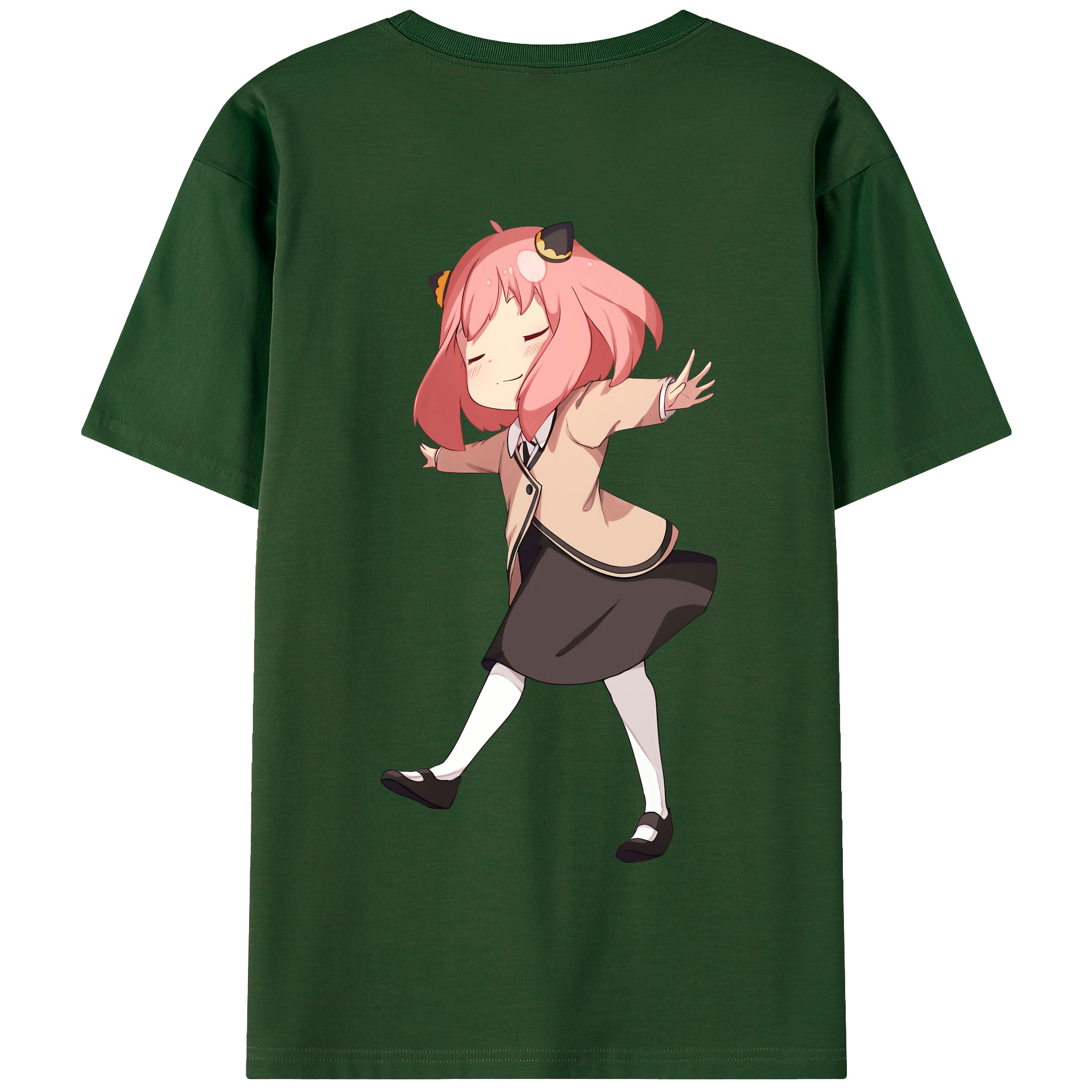 （画像用） SPY×FAMILY间谍家家酒 綿100％半袖Tシャツ（背面プリント）